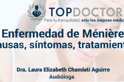 Diapositiva de TopDoctors sobre la Enfermedad de Ménière, causas y tratamiento 3fGIAx9N w 2