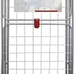 Rayen | Tendedero con alas | Superficie de tendido de 19 m | Sistema de bloqueo de alas | Tendedero plegable y antideslizante|Para interior y exterior|182 x 55 x 102 cm Color Acero|19 metros