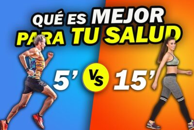 Imagen comparativa de ejercicio con corredor y caminante mostrando 5 minutos frente a 15 minutos DwvXrXLBv40