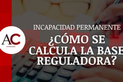 Vqazigl2LbQ imagen con texto sobre incapacidad permanente y cálculo de la base reguladora sobre una calculadora y manos usando teclas