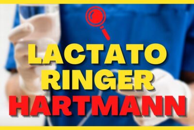 Profesional con guantes y equipo IV detrás del texto LACTATO RINGER HARTMANN XO7ks7KJ3tA