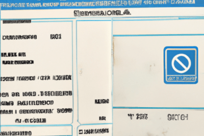 Carnet de conducir caducado durante 8 anos que sucede y como renovarlo, fotografía de un carnet abierto con áreas de datos y símbolo de prohibición