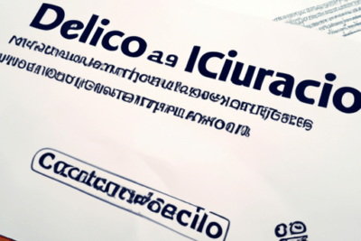 Documento impreso con sello que ilustra como renovar el certificado digital si esta caducado