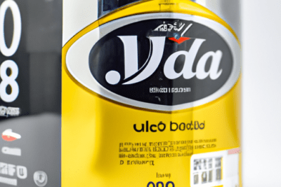 Lata metálica amarilla y negra con etiqueta visible y aro superior metálico, como saber si esta caducado aprende a identificar productos vencidos