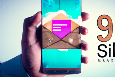 Mano sosteniendo un smartphone con un icono de sobre y notificación, como saber si la itv esta caducada todo lo que necesitas saber