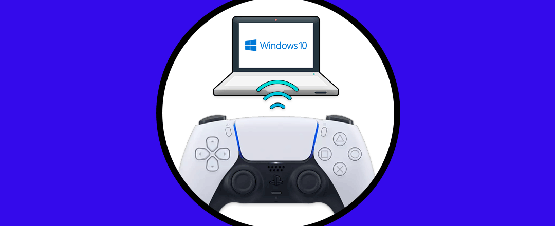 Imagen que muestra cómo conecta tu mando ps4 a windows 10 por bluetooth en pocos pasos con un portátil Windows 10 y un mando inalámbrico