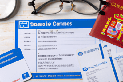 Documentos personales, pasaporte y gafas sobre una mesa que ilustran cuanto tiempo se puede estar con el dni caducado todo lo que necesitas saber