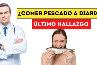 Médico junto a una mujer mordiendo un pescado que ilustra de que se alimentan los bagres descubre la dieta de estos peces increibles