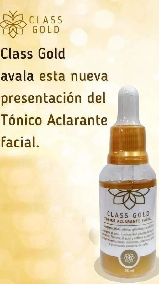 descubre el secreto para una piel perfecta con el tonico facial class gold aprende como aplicarlo