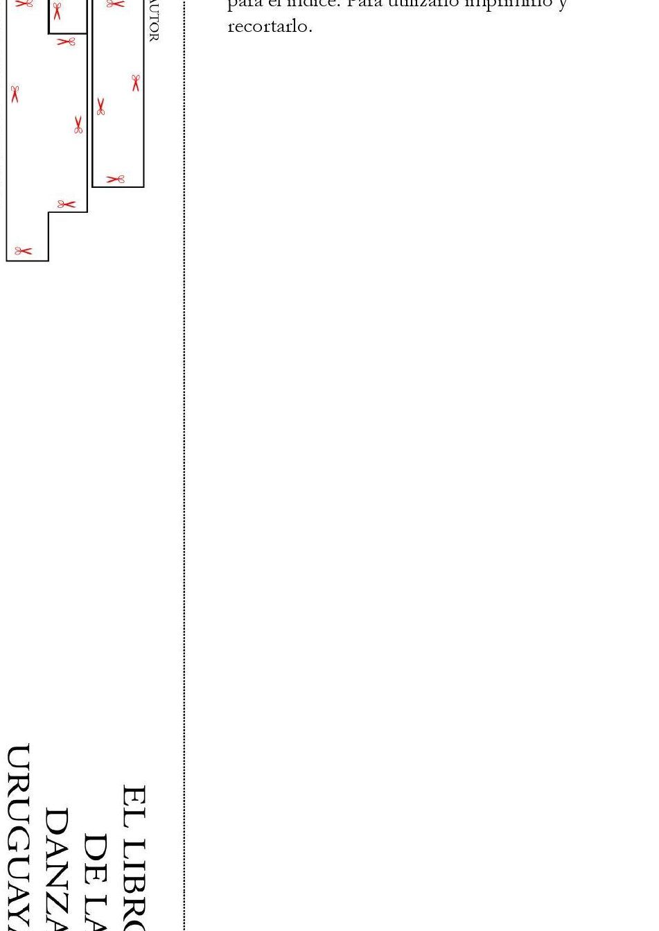 Plantilla vertical con marcas de tijera, línea punteada central y pestañas recortables que muestra cómo descubre el sorprendente efecto de unir la culebrilla en wow