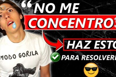 Miniatura con joven y texto 'NO ME CONCENTRO' y 'HAZ ESTO' en diseño rojo y negro que invita a descubrir el sorprendente significado de 15 15 todo lo que debes saber.