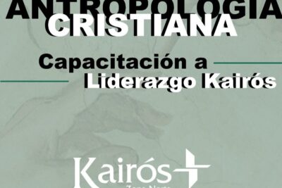Cartel de capacitación en liderazgo Kairós que invita a descubre el verdadero significado de kairos segun la biblia.
