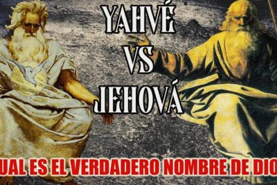 Dos representaciones artísticas enfrentadas y la pregunta sobre el nombre divino descubre el verdadero significado de que significa jehova.