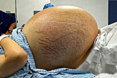 Paciente en sala de hospital con abdomen extremadamente abultado y estrías, descubre que comen las vaquitas de san antonio y como puedes ayudarlas a sobrevivir