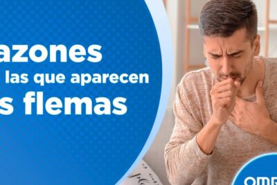 Hombre tosiendo en sofá junto a texto informativo que invita a descubre todo sobre el significado de moco amarillo y sus posibles causas