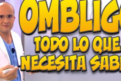 Profesional con bata blanca sosteniendo un marcador junto a un gran texto amarillo sobre el ombligo; descubre todo sobre el significado de wc y su importancia en el dia a dia