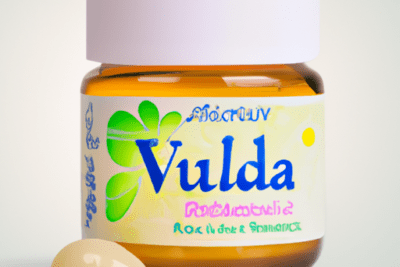 Frasco de crema color ámbar con tapa blanca y una porción de ungüento que plantea dudas sobre efectos de la fluticasona caducada es seguro usarla despues de su fecha de vencimiento