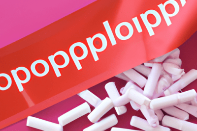 Pastillas blancas cilíndricas derramadas junto a un empaque rojo, efectos del omeprazol caducado un ano es seguro usarlo