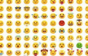 Rejilla de emojis amarillos mostrando diversas expresiones emocionales guia completa del emoji significado y explicacion detallada 2021