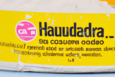 Bolsa amarilla rota con harina blanca visible que plantea si harina caducada 5 anos es seguro consumirla.