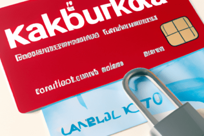 Tarjetas bancarias y candado simbolizando seguridad y bloqueo, kutxabank que hacer si tienes una tarjeta caducada