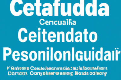 Diseño tipográfico blanco sobre fondo turquesa que representa obtener certificado digital caducado todo lo que necesitas saber