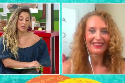Dos presentadoras en videollamada discuten que comen las mariposas descubre su fascinante dieta y habitos alimenticios.