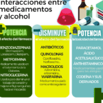 ¿Qué efectos tiene mezclar paracetamol, alcohol y zinc?