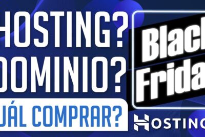Banner promocional que explica que es un dominio web y como funciona con referencias a hosting y ofertas Black Friday