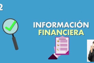 Infografía que explica que es una auditoria financiera basica con lupa, lista de verificación y texto 'Información financiera'