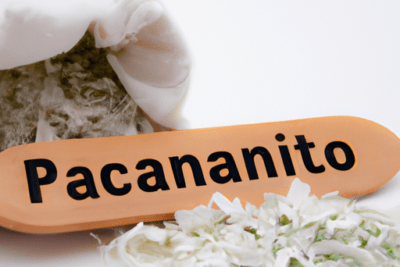 Bolsa abierta con escamas blancas y espátula de madera que hacer con el bicarbonato caducado descubre sus usos y beneficios