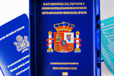 Pasaportes abiertos en una bandeja que ilustran que hacer si eres un extranjero con el pasaporte caducado.