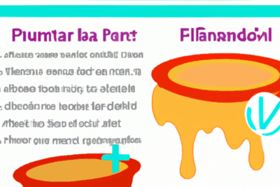 Ilustración colorida de varios flanes y texto informativo sobre que hacer si tienes un flan caducado guia completa para evitar problemas de salud.