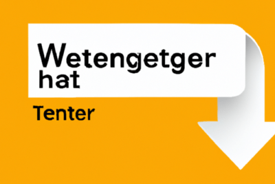Imagen naranja con etiqueta blanca y flecha de descarga que ilustra que hacer si tu enlace de wetransfer ha caducado