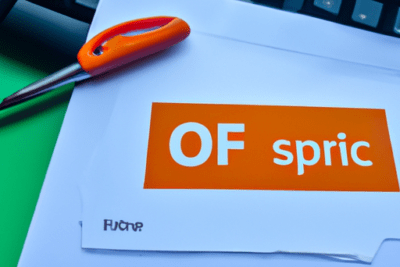 Documento sobre escritorio con teclado y tijeras que ilustra que hacer si tu suscripcion de office 365 ha caducado