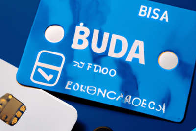 Tarjetas bancarias en primer plano con chip, ilustración para que hacer si tu tarjeta bbva caducada