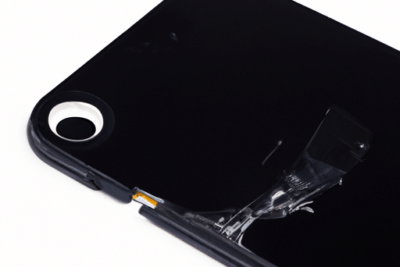 Panel trasero y cable flex de teléfono desmontado mostrando cámara y conectores que significa cobertura caducada en iphone 7 guia completa para entender este termino