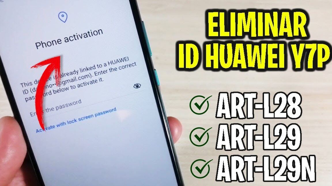 Que sucede al eliminar un contacto en un telefono huawei en pantalla de activación que muestra bloqueo de cuenta