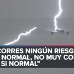 ¿Qué sucede si un avión es alcanzado por un rayo? Descubre las consecuencias aquí