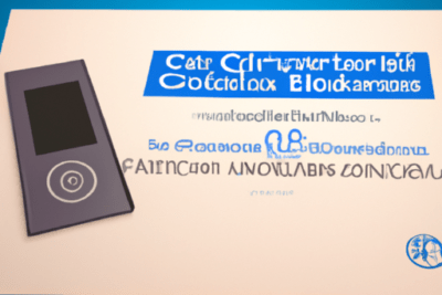 Hoja de certificado junto a un dispositivo de firma que representa cómo renovar certificado digital que ha caducado guia completa paso a paso