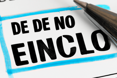 Papeleta de votación marcada con bolígrafo que plantea si se puede votar con el dni caducado