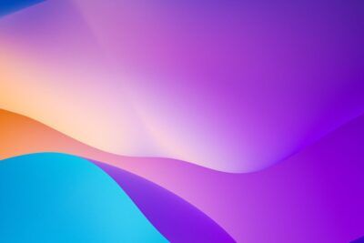 Fondo abstracto de ondas y degradados que evoca el concepto significado caer redes en sentido figurado.