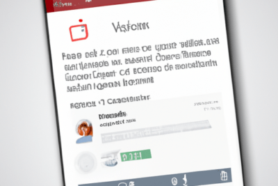 Interfaz de tablet con encabezado rojo, avatar y botones mostrando pasos para solucion para cuando tu sesion de facebook ha caducado