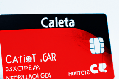 Tarjeta física roja y negra con chip visible sobre fondo blanco tarjeta inteligente ha caducado soluciones y alternativas en claro guatemala