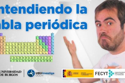 Persona señalando una tabla periódica ilustrada en una miniatura educativa sobre todo lo que necesitas saber sobre el significado de z en quimica