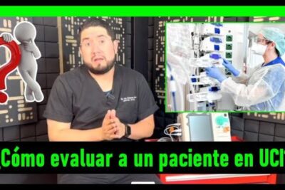 Presentador con bata médica y montaje de equipo clínico ilustrando todo lo que necesitas saber sobre que significa uci y evaluación en cuidados intensivos