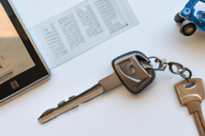 Llaves de coche, documentos y teléfono sobre una mesa que recuerdan un permiso de conduccion caducado cuales son las implicaciones y como renovarlo