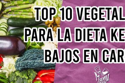 Selección colorida de vegetales dieta bajos en carbohidratos ideales para una alimentación keto