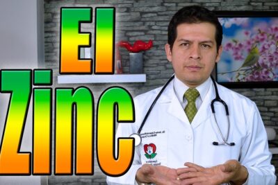 ZM1RkUnxUGw hombre con bata blanca y estetoscopio frente al texto grande 'El Zinc'.